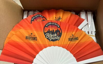 Keeping Cool with Style: Custom Block Party Fans for Hudsons, Canada’s Pub