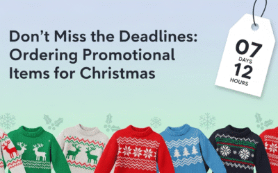Don’t Miss the Deadlines: Ordering Promotional Items for Christmas